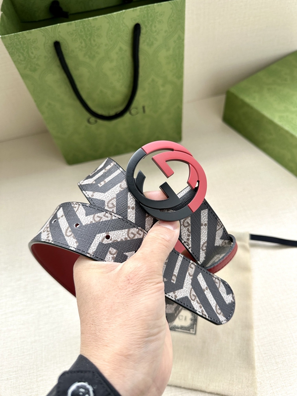 グッチベルト激安角部分ディテール